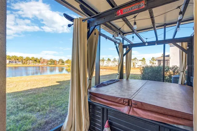 a view of group of people sitting in front of retail shop