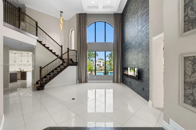 a view of entryway and hall