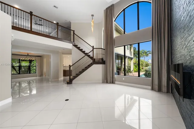 a view of entryway and hall