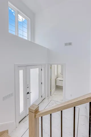 a view of front door