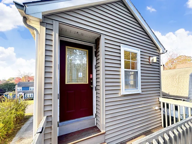 a view of outdoor space and deck