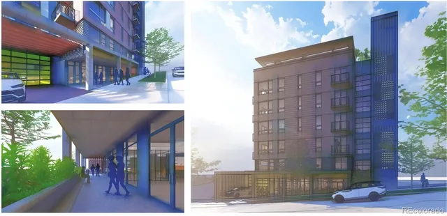 a view of a living room and dining room