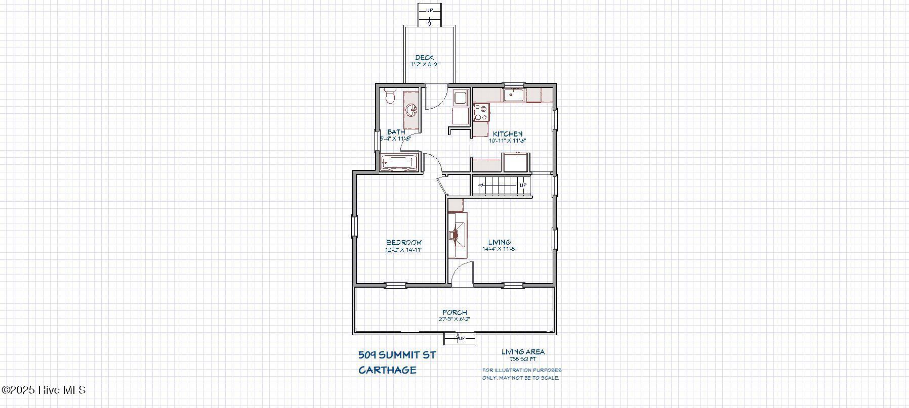 509 Summit Street Carthage, NC 28327 - Photo 31 of 31 summit 509 Floor PLan Lower