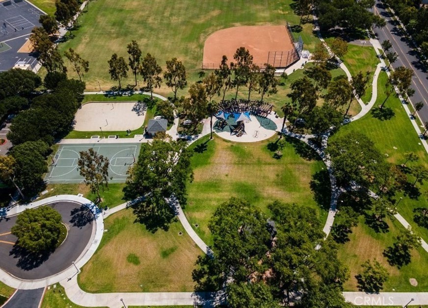 17 Mt Vernon Irvine, CA 92620 - Photo 24 of 25 a view of a swimming pool with a yard and plants