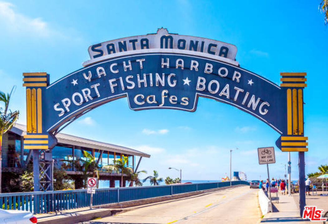 2101 Ocean Avenue, Unit 1 Santa Monica, CA 90405 - Photo 3 of 11 a view of street with shops
