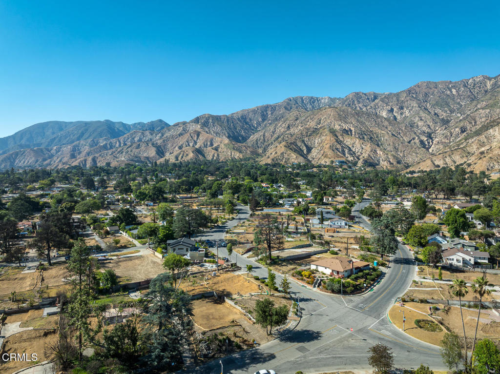 1077 East Palm Street Altadena, CA 91001 - Photo 23 of 44 an aerial view of residential house and sandy dunes