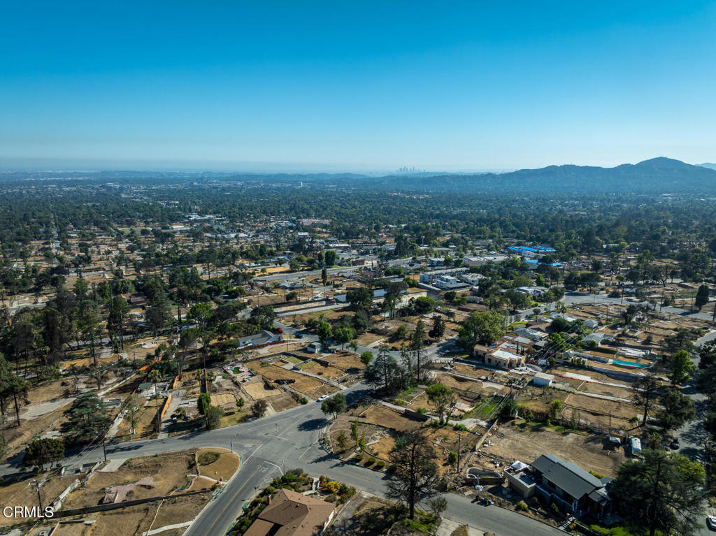 1077 East Palm Street Altadena, CA 91001 - Photo 42 of 44 an aerial view of residential house and trees all around