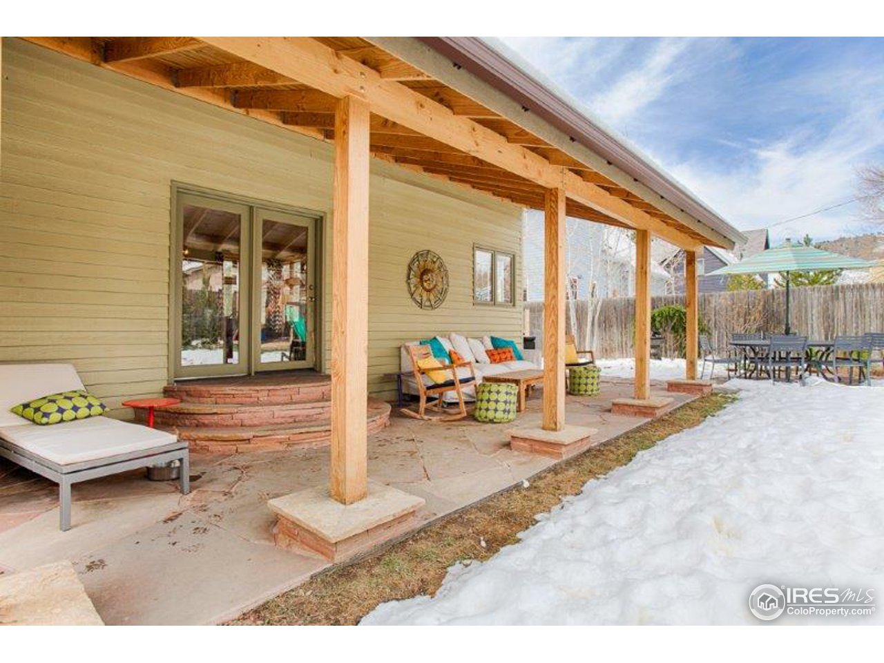 1301 Riverside Avenue Boulder, CO 80304 - Photo 21 of 25 a building outdoor space with patio furniture and potted plants