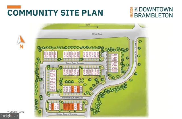 a sign that is sitting in the middle of a garden