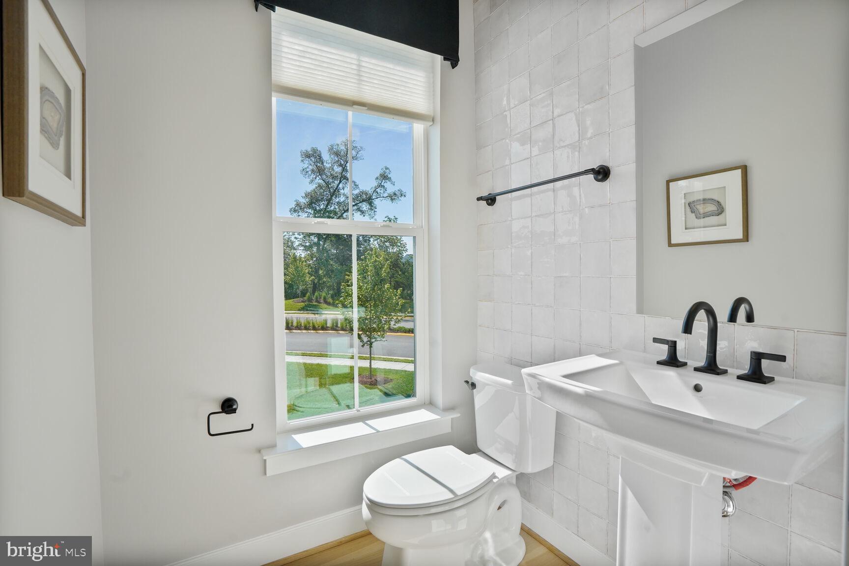 42116 Hazel Grv Terrace Ashburn, VA 20148 - Photo 8 of 21 a bathroom with a toilet a sink and a window