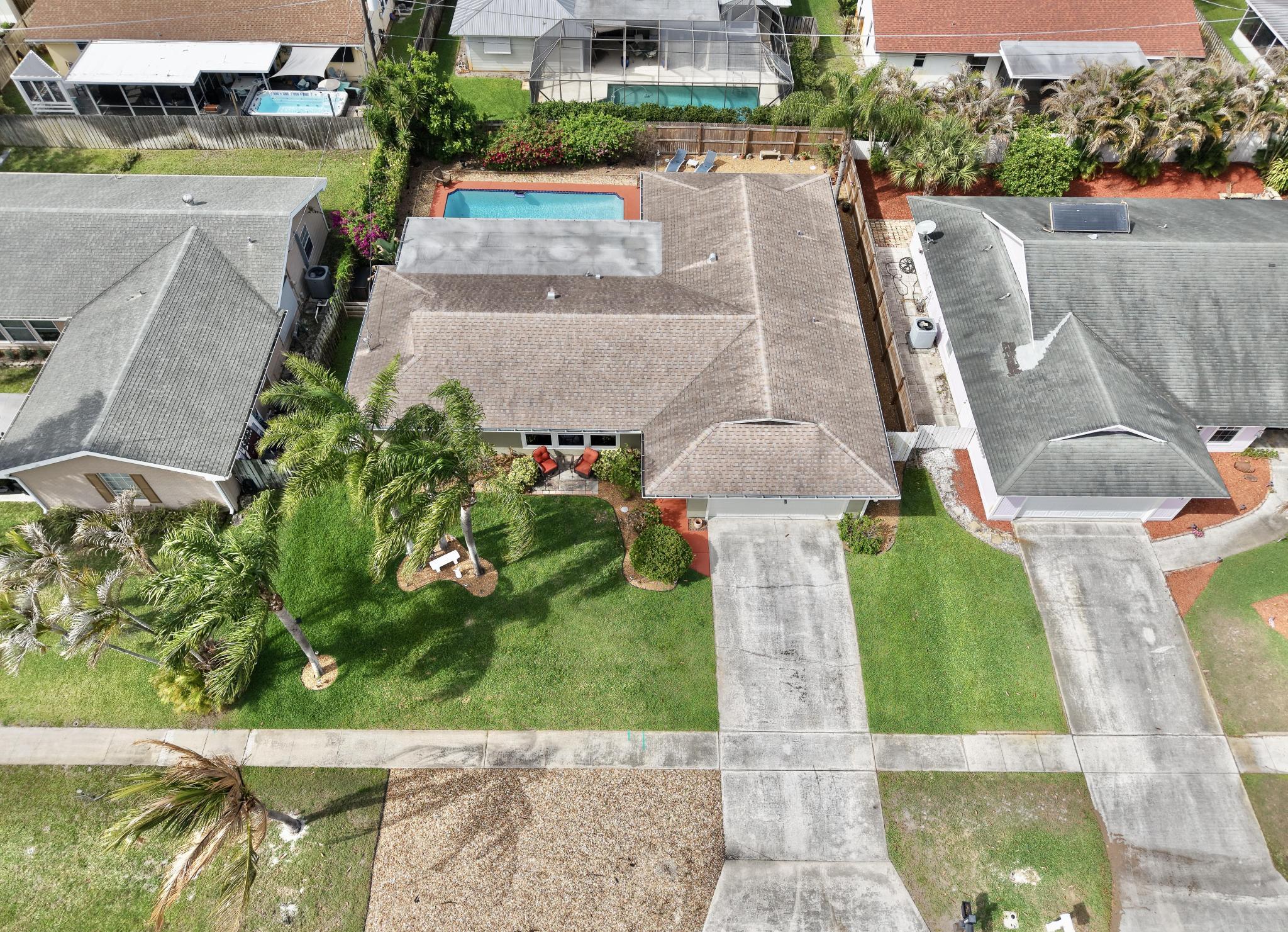 4167 Russell Street Jupiter, FL 33469 - Photo 47 of 60 an aerial view of a house