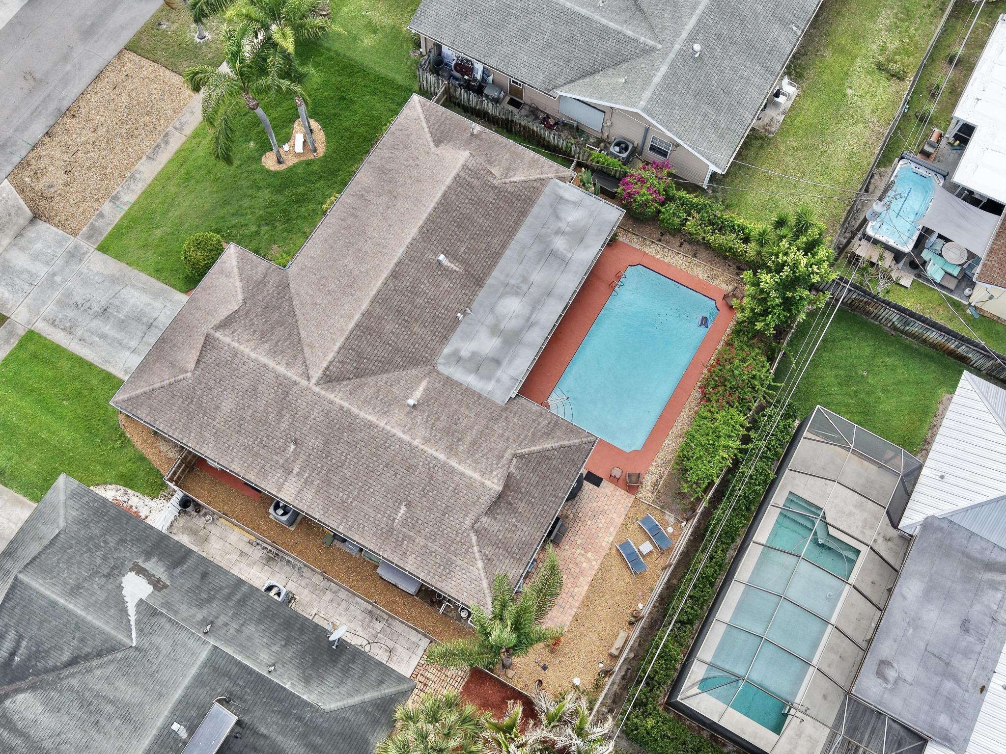 4167 Russell Street Jupiter, FL 33469 - Photo 49 of 60 an aerial view of a house