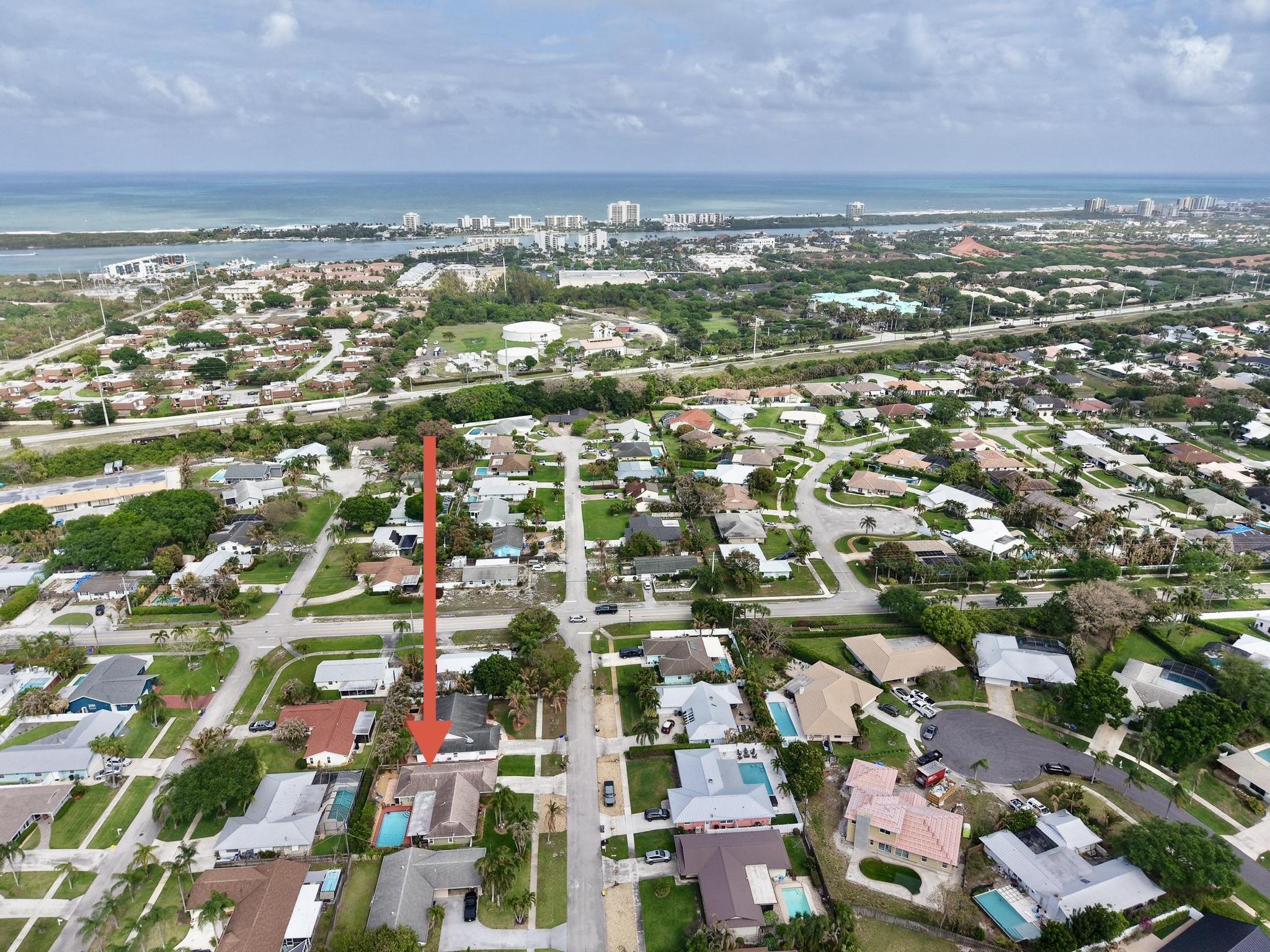 4167 Russell Street Jupiter, FL 33469 - Photo 57 of 62 Aerial