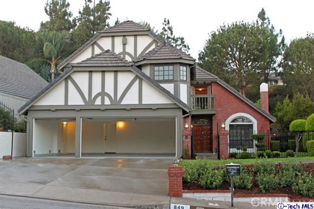 849 Moorside Drive Glendale, CA 91207 - Photo 19 of 19 a front view of a house with garden