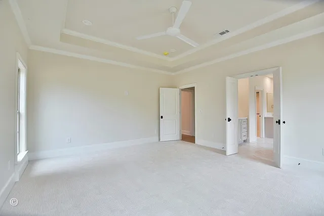 a view of empty room