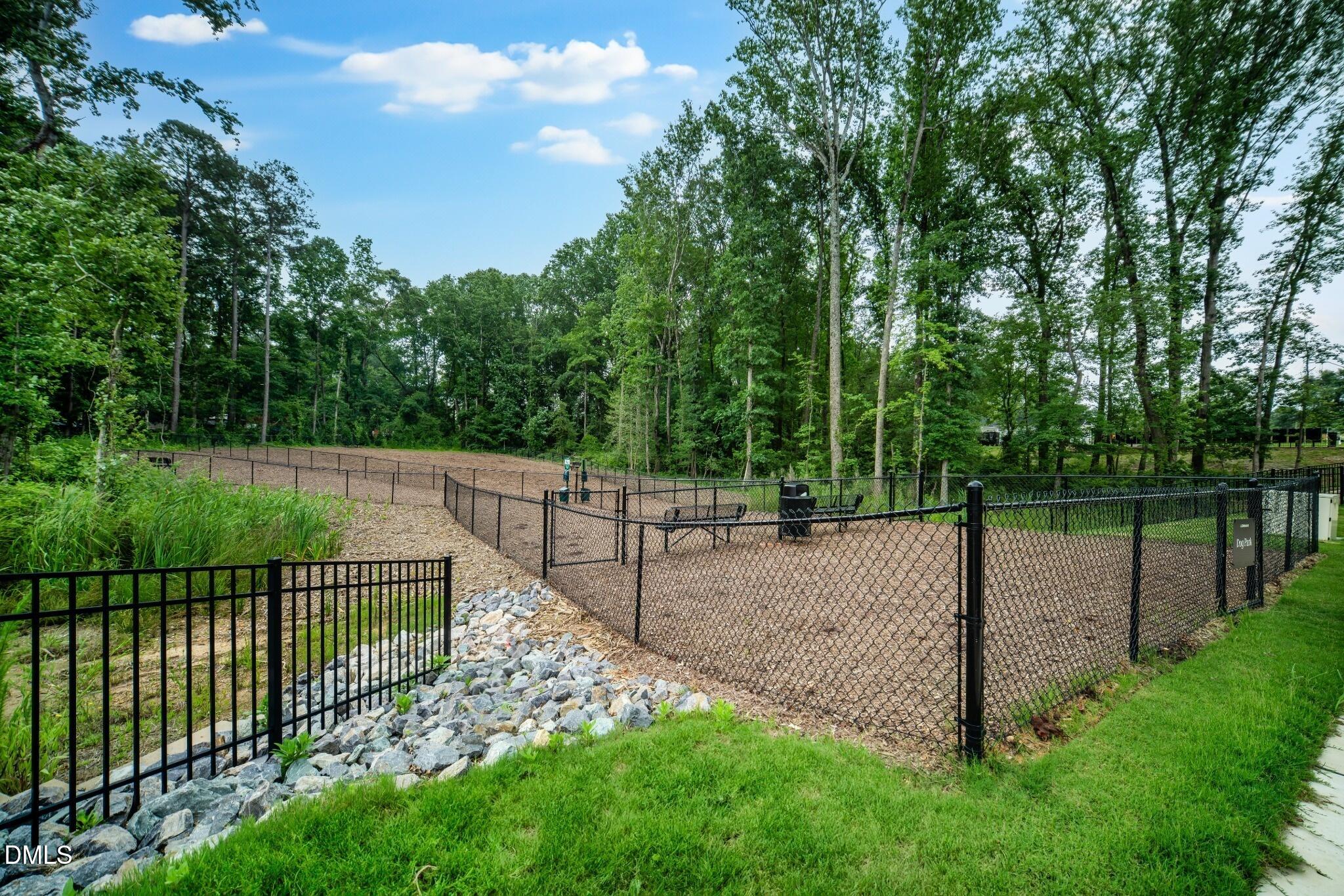 1000 Red Finch Way Angier, NC 27501 - Photo 19 of 31 a view of a backyard with large trees