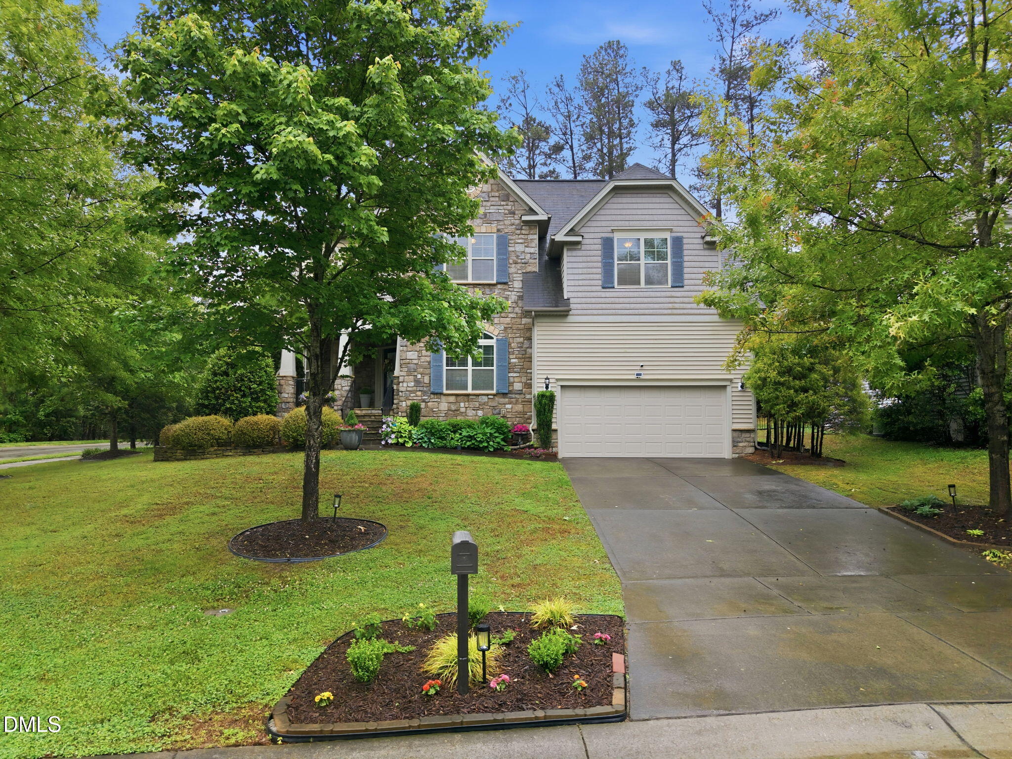 162 Gathering Place Durham, NC 27713 - Photo 40 of 52 a front view of a house with a yard