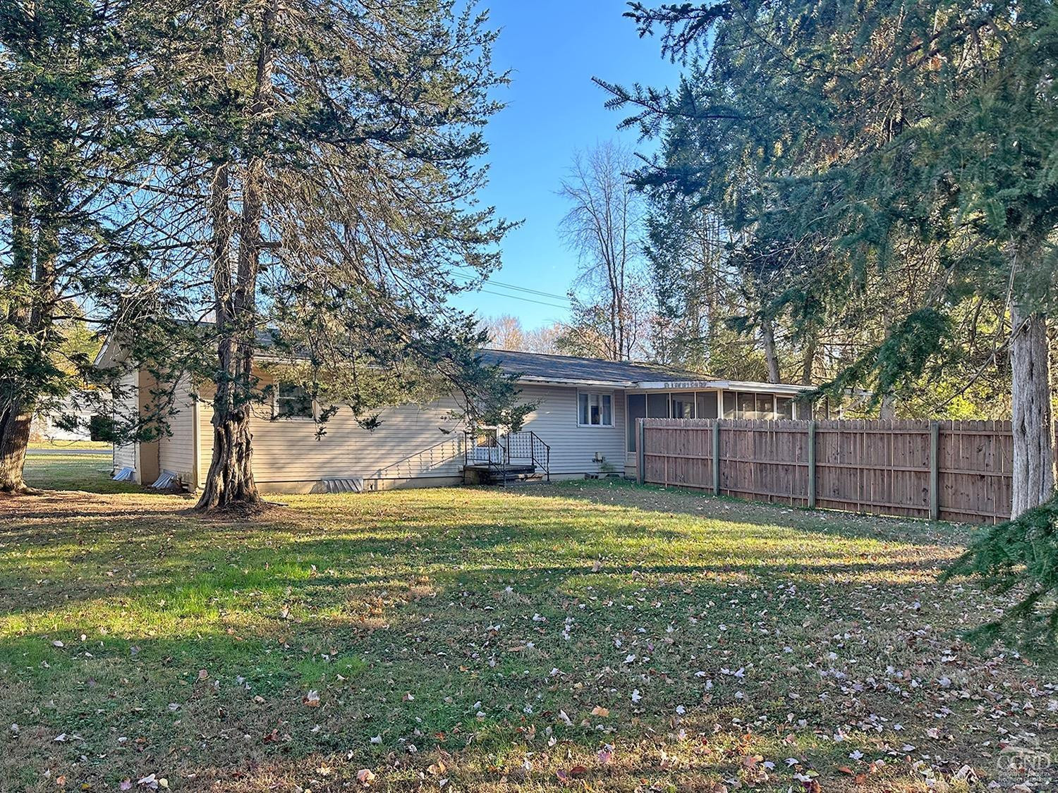 44 Benner Road Red Hook, NY 12571 - Photo 16 of 22 a view of a large pool with a big yard and large trees