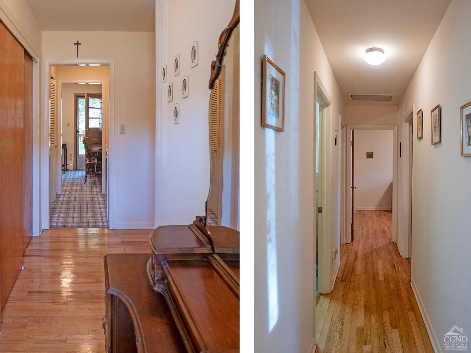 44 Benner Road Red Hook, NY 12571 - Photo 7 of 22 a hallway with a view of living room