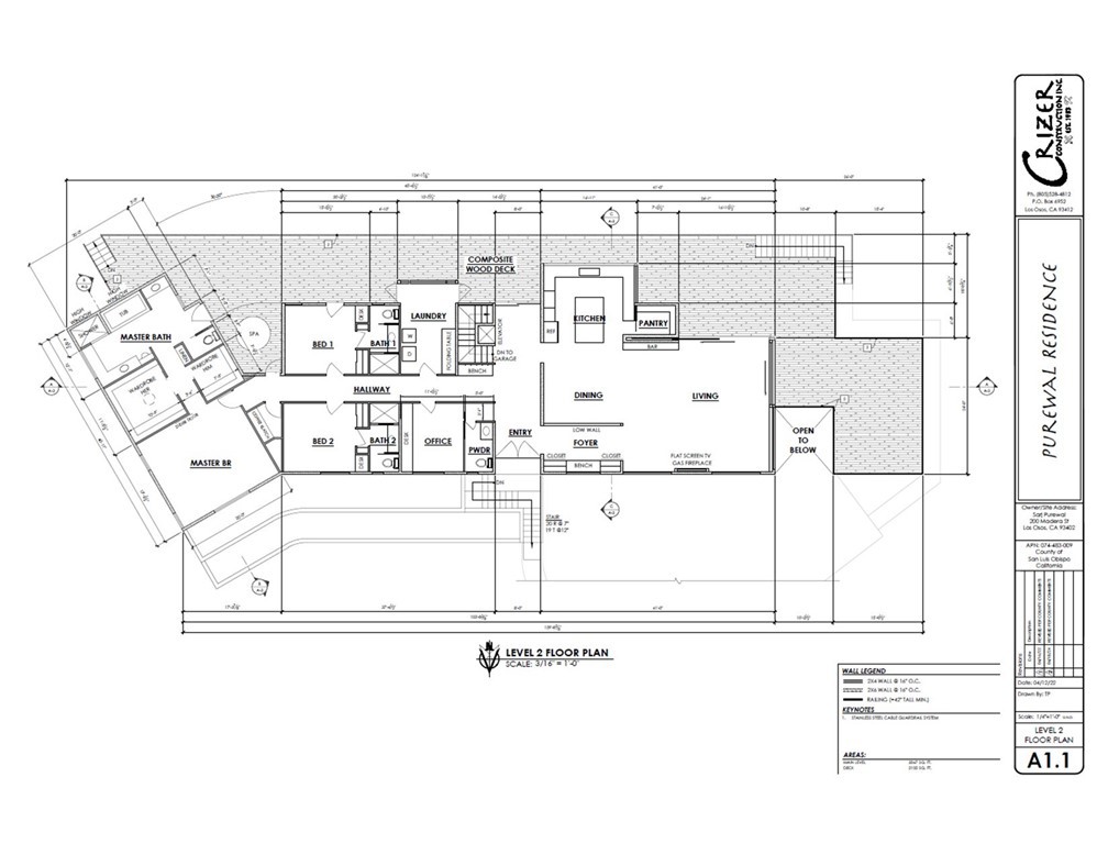 200 Madera Street Los Osos, CA 93402 - Photo 8 of 13 a picture of a floor plan