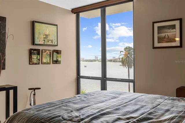 a bathroom with a shower and a toilet