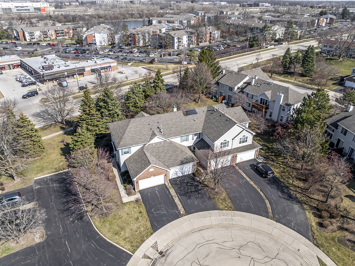 2280 Briar Court Hoffman Estates, IL 60169 - Photo 4 of 36 an aerial view of a house with yard swimming pool and ocean view