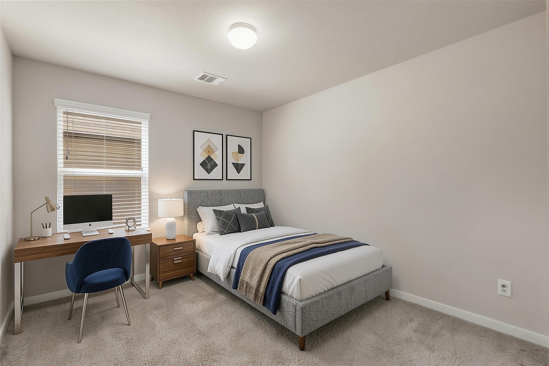 22939 Aspen Vista Dr Spring Spring, TX 77373 - Photo 21 of 29 Virtually staged second bedroom