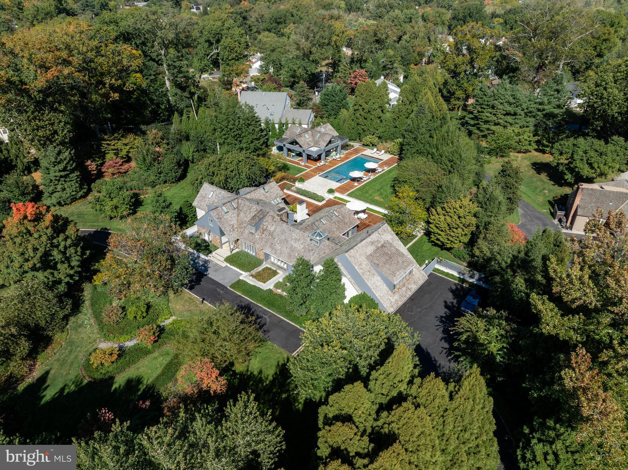 95 Lane Of Acres Haddonfield, NJ 08033 - Photo 104 of 114 an aerial view of a house with a yard