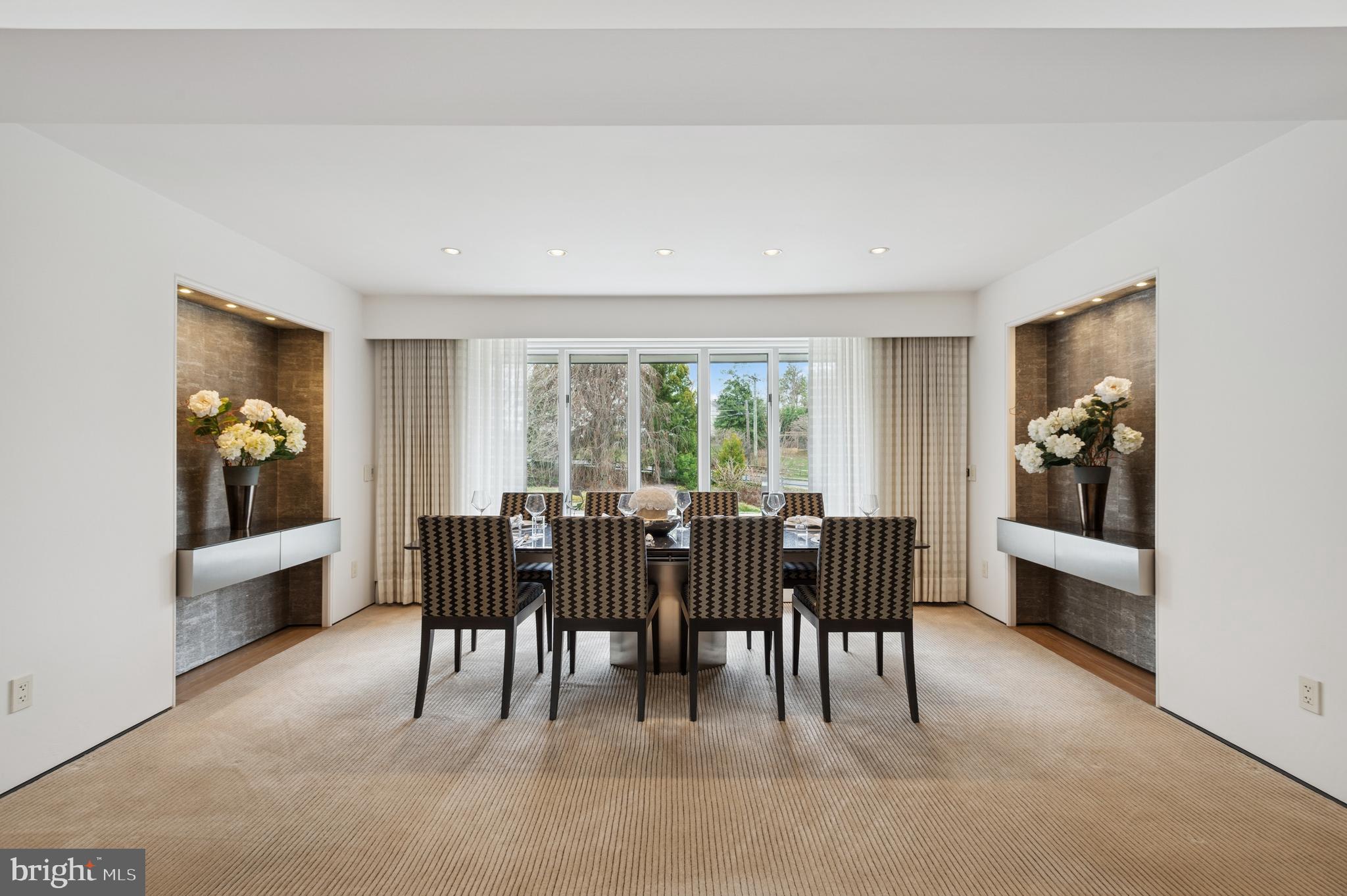 95 Lane Of Acres Haddonfield, NJ 08033 - Photo 25 of 114 a view of a dining room with furniture window and outside view