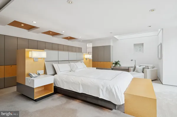 a view of a patio with a table chairs and a patio