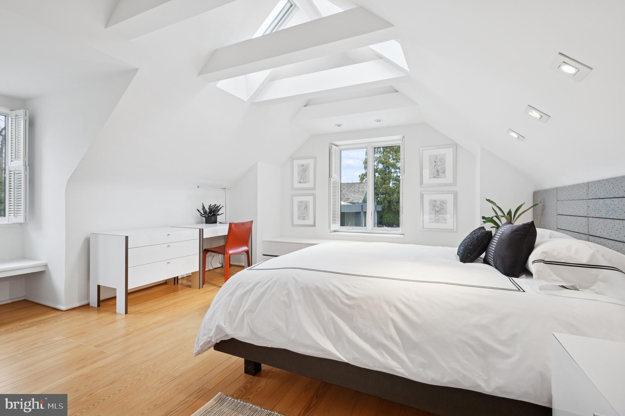 95 Lane Of Acres Haddonfield, NJ 08033 - Photo 45 of 114 a bedroom with a bed and wooden floor