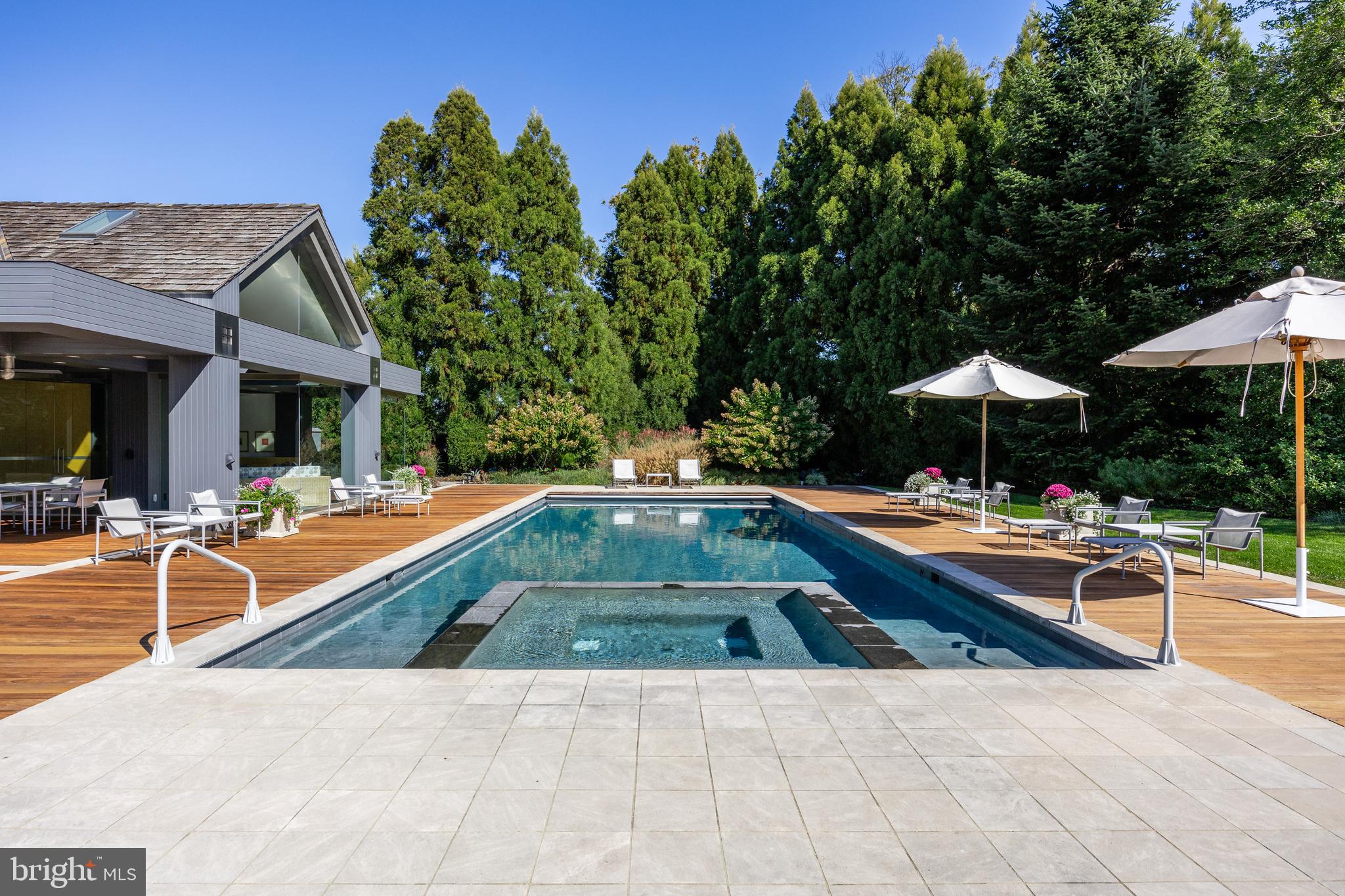 95 Lane Of Acres Haddonfield, NJ 08033 - Photo 68 of 114 a view of swimming pool with chairs and tables