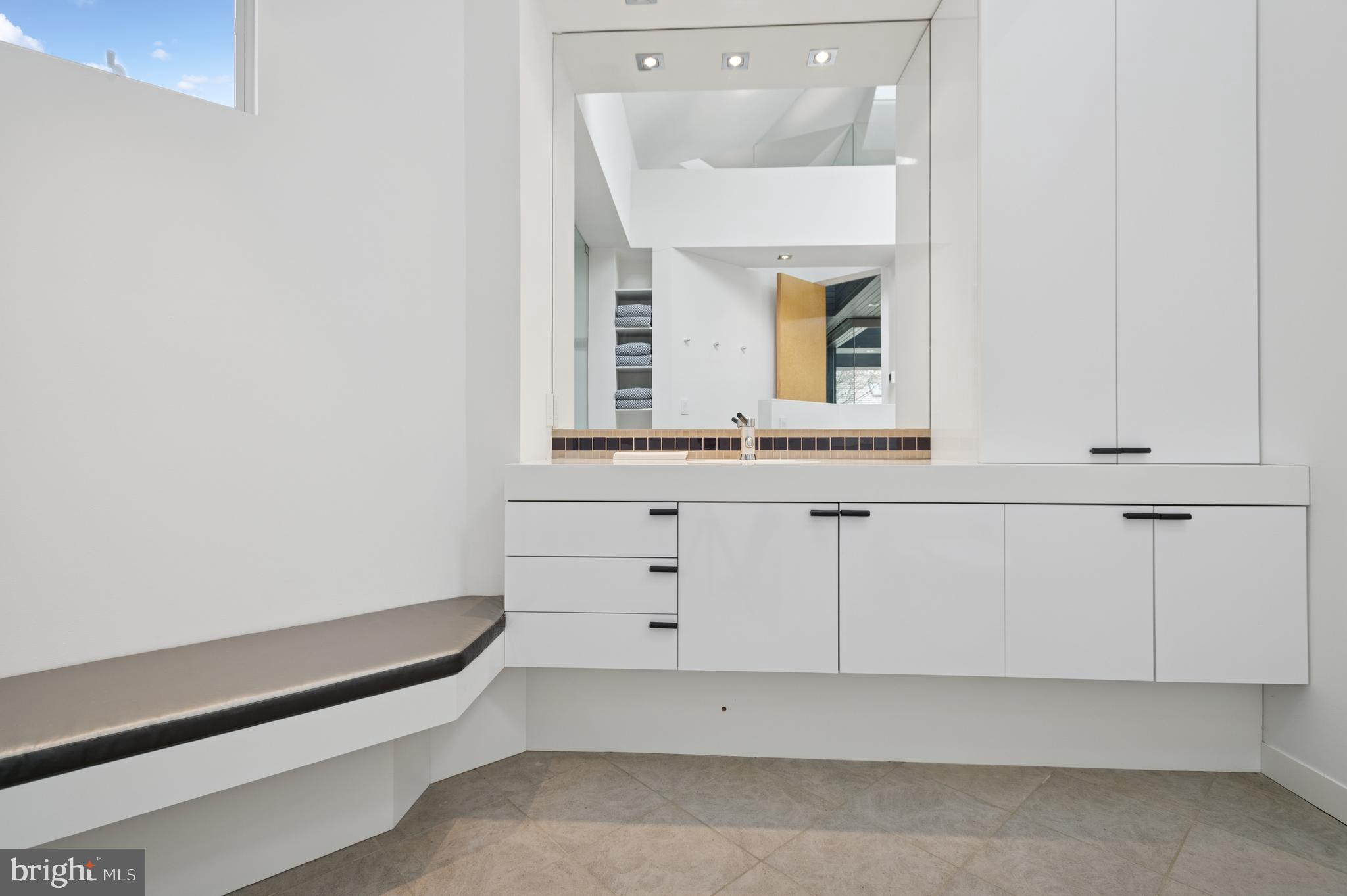 95 Lane Of Acres Haddonfield, NJ 08033 - Photo 91 of 114 a bathroom with a sink and a mirror