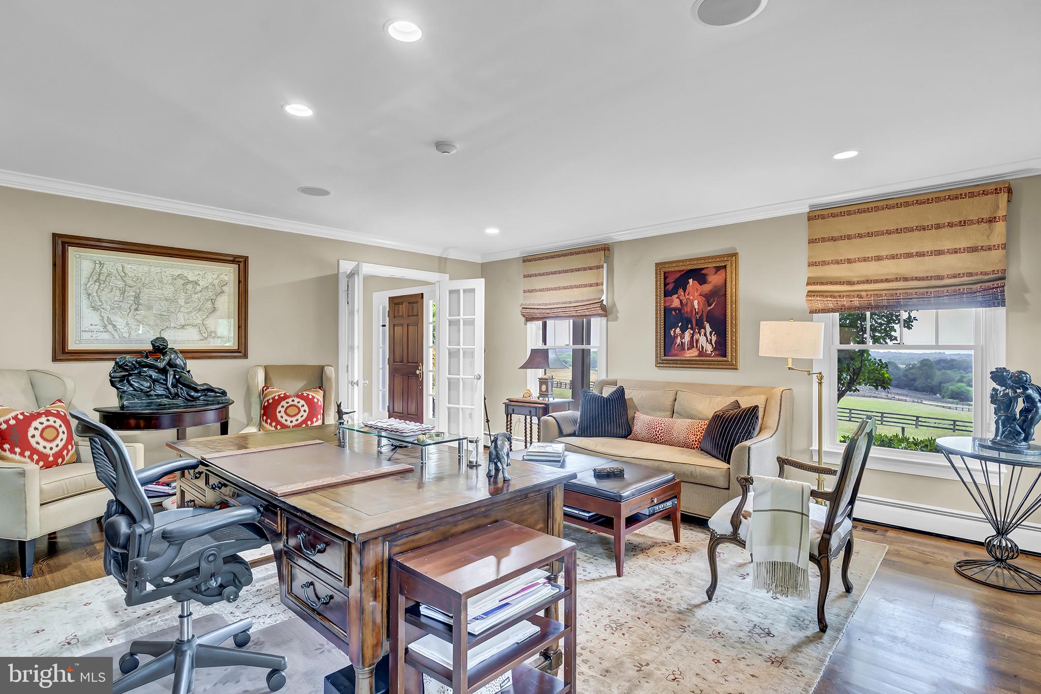26100 Mullinix Mill Road Mount Airy, MD 21771 - Photo 23 of 99 Elegant workspace with scenic views.