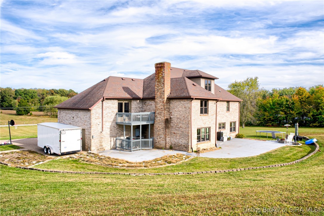 1625 Old State Road Henryville, IN 47126 - Photo 43 of 72 Back view of Home