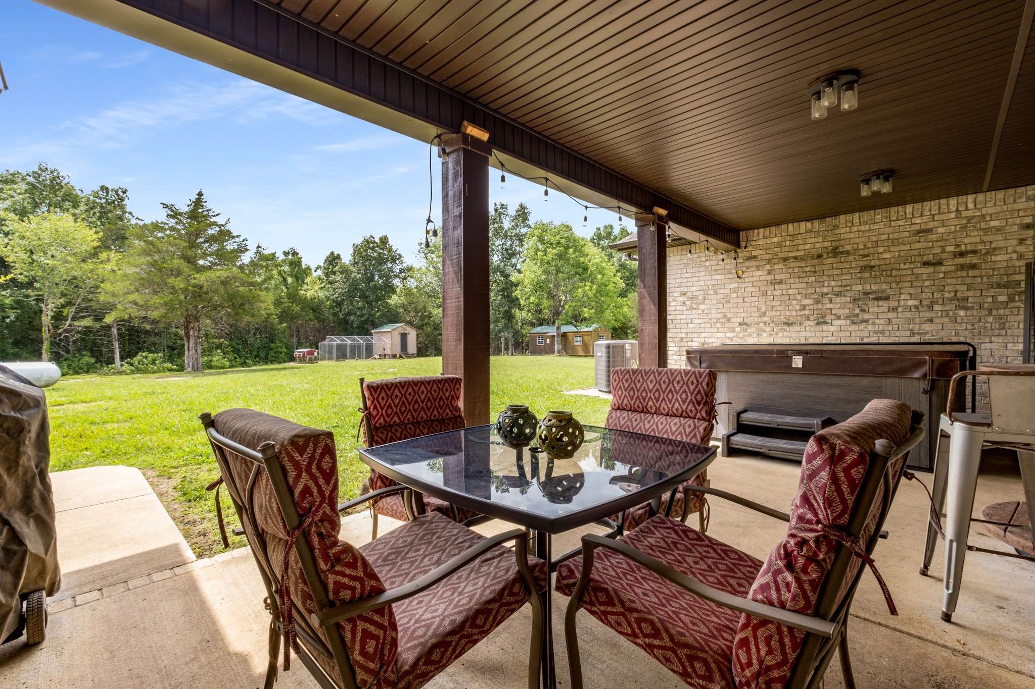 3880 Murray-Kittrell Road Readyville, TN 37149 - Photo 36 of 59 Covered patio overlooking the backyard