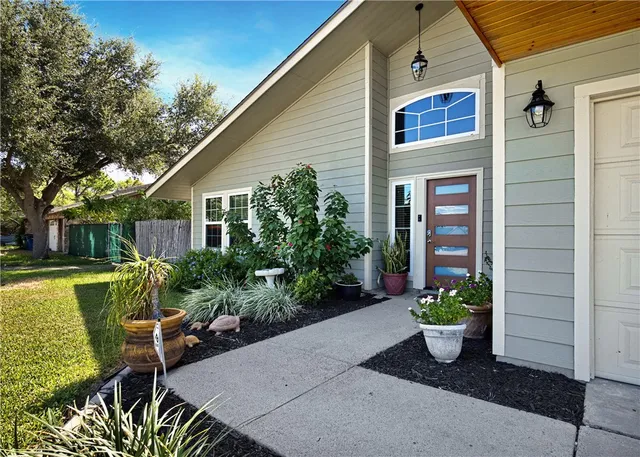 a view of a house with patio