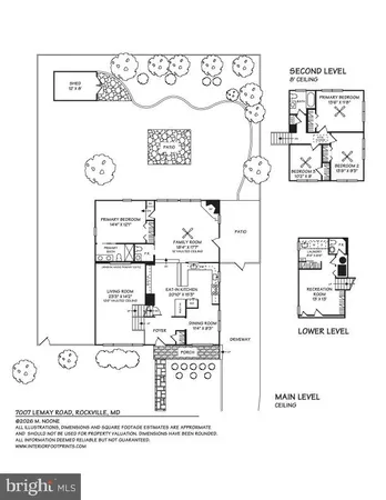 $895,000 | 7007 Lemay Road, Rockville, MD 20851