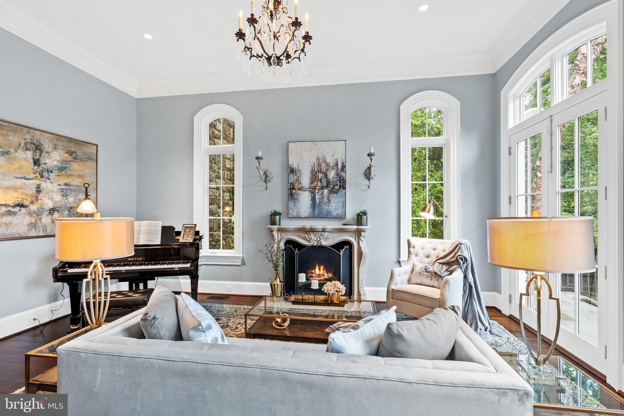 1160 Chain Bridge Road McLean, VA 22101 - Photo 11 of 57 French doors and elegant windows