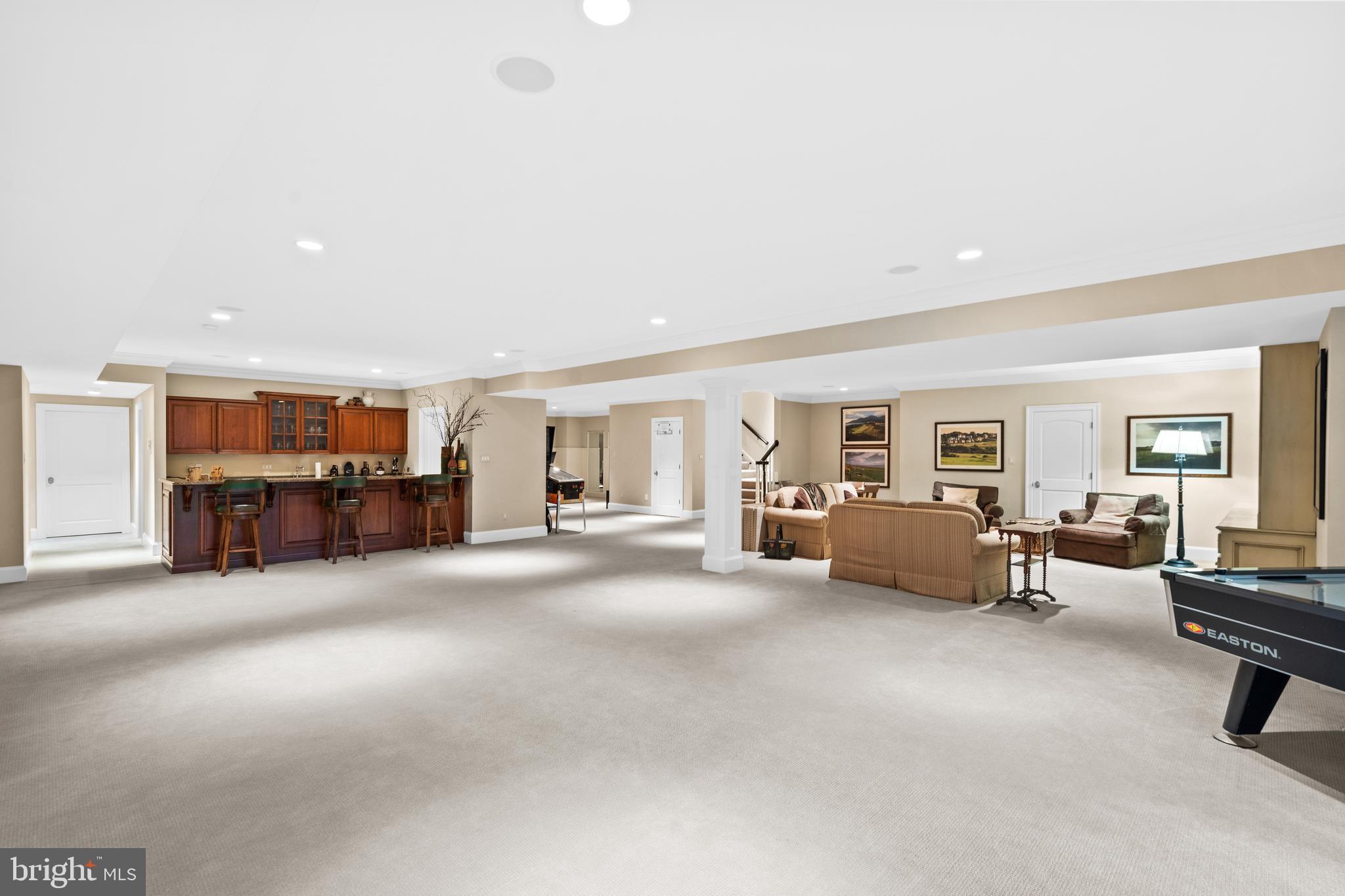 1160 Chain Bridge Road McLean, VA 22101 - Photo 41 of 57 Walk-out lower level includes a full bar