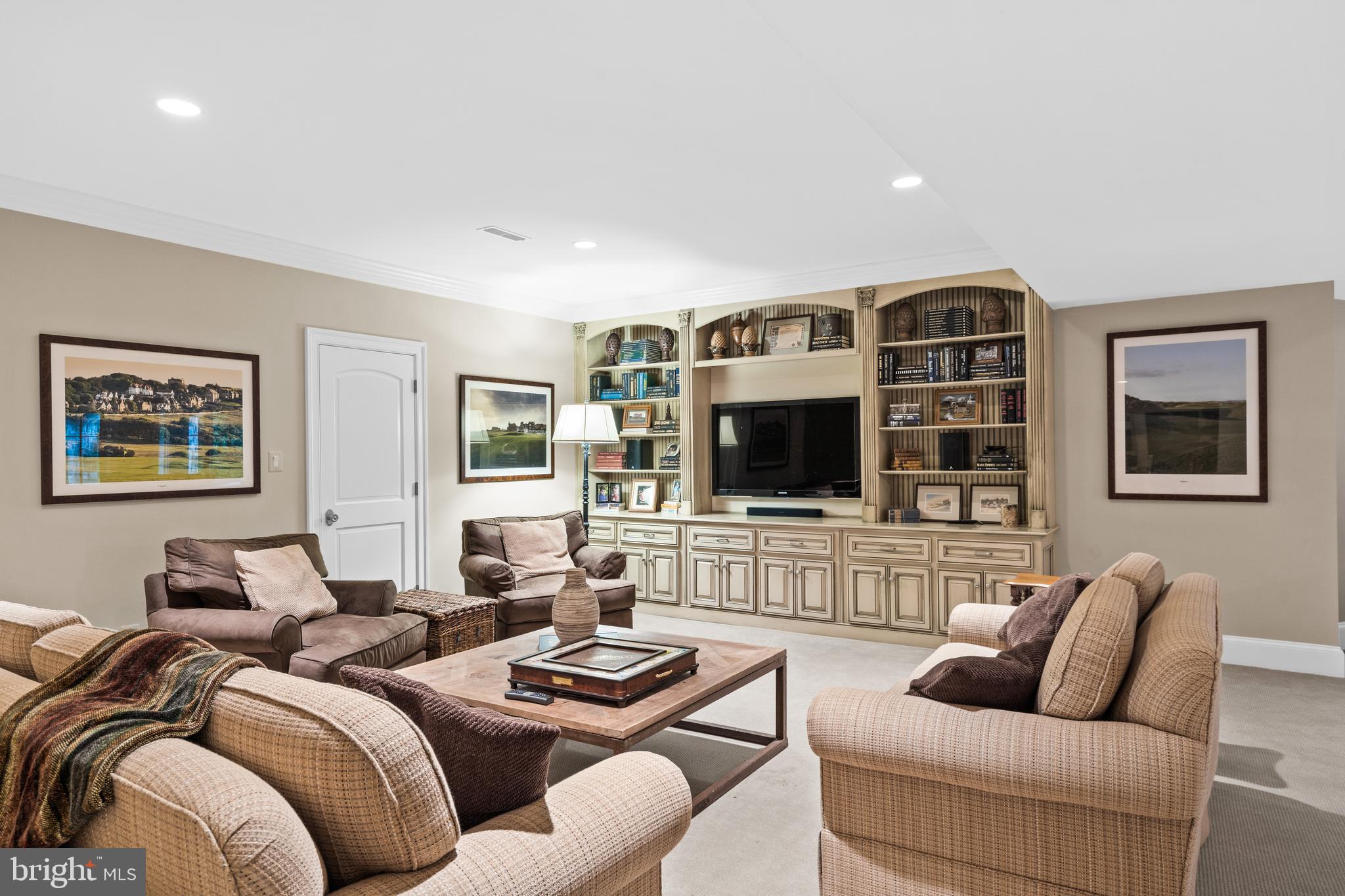 1160 Chain Bridge Road McLean, VA 22101 - Photo 48 of 57 Media center on the lower level