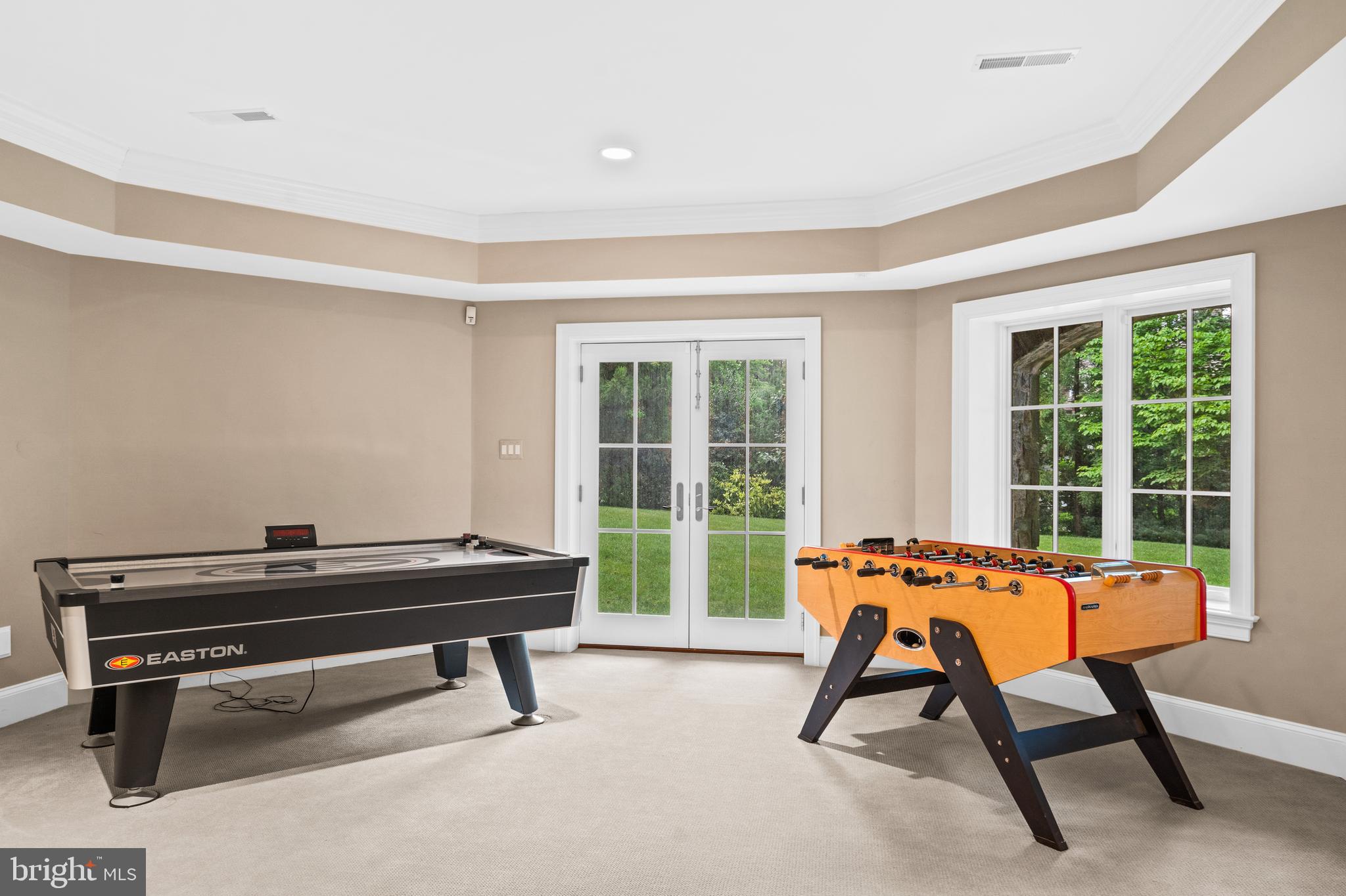 1160 Chain Bridge Road McLean, VA 22101 - Photo 55 of 57 French doors open to the expansive lawn