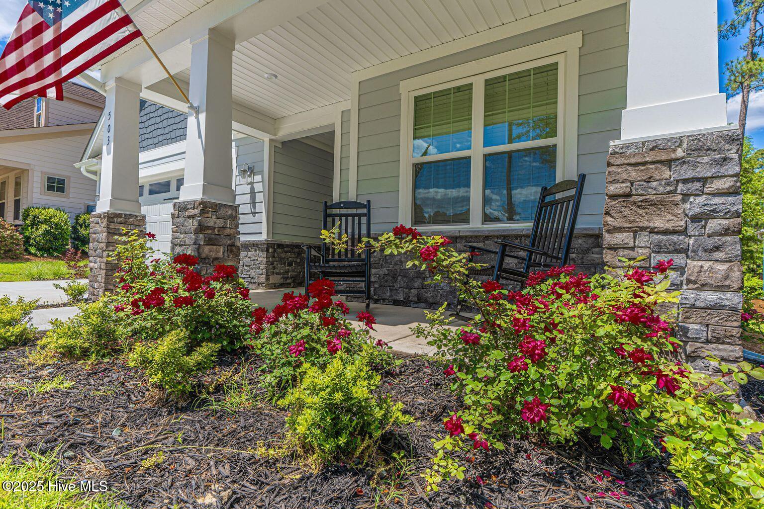 503 Kerr Lake Road Aberdeen, NC 28315 - Photo 5 of 33 Front Porch