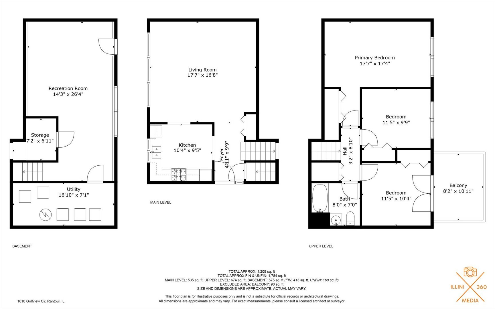 1610 Golfview Circle Rantoul, IL 61866 - Photo 31 of 31