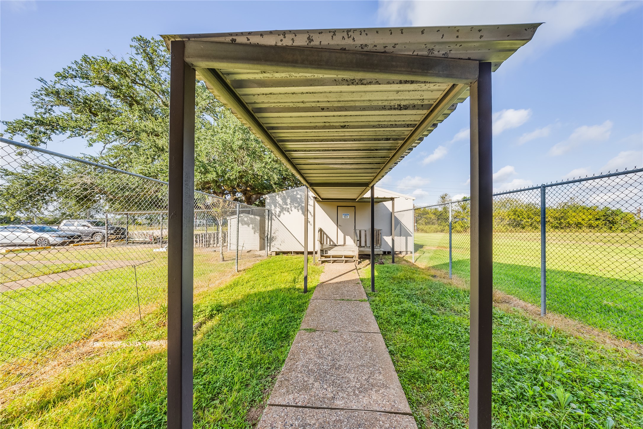 4227 Old Chocolate Bayou Road Manvel, TX 77578 - Photo 7 of 45 a view of a back yard
