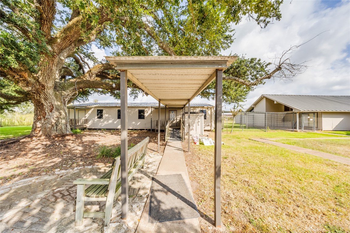 4227 Old Chocolate Bayou Road Manvel, TX 77578 - Photo 10 of 45 a view of a house with a swimming pool