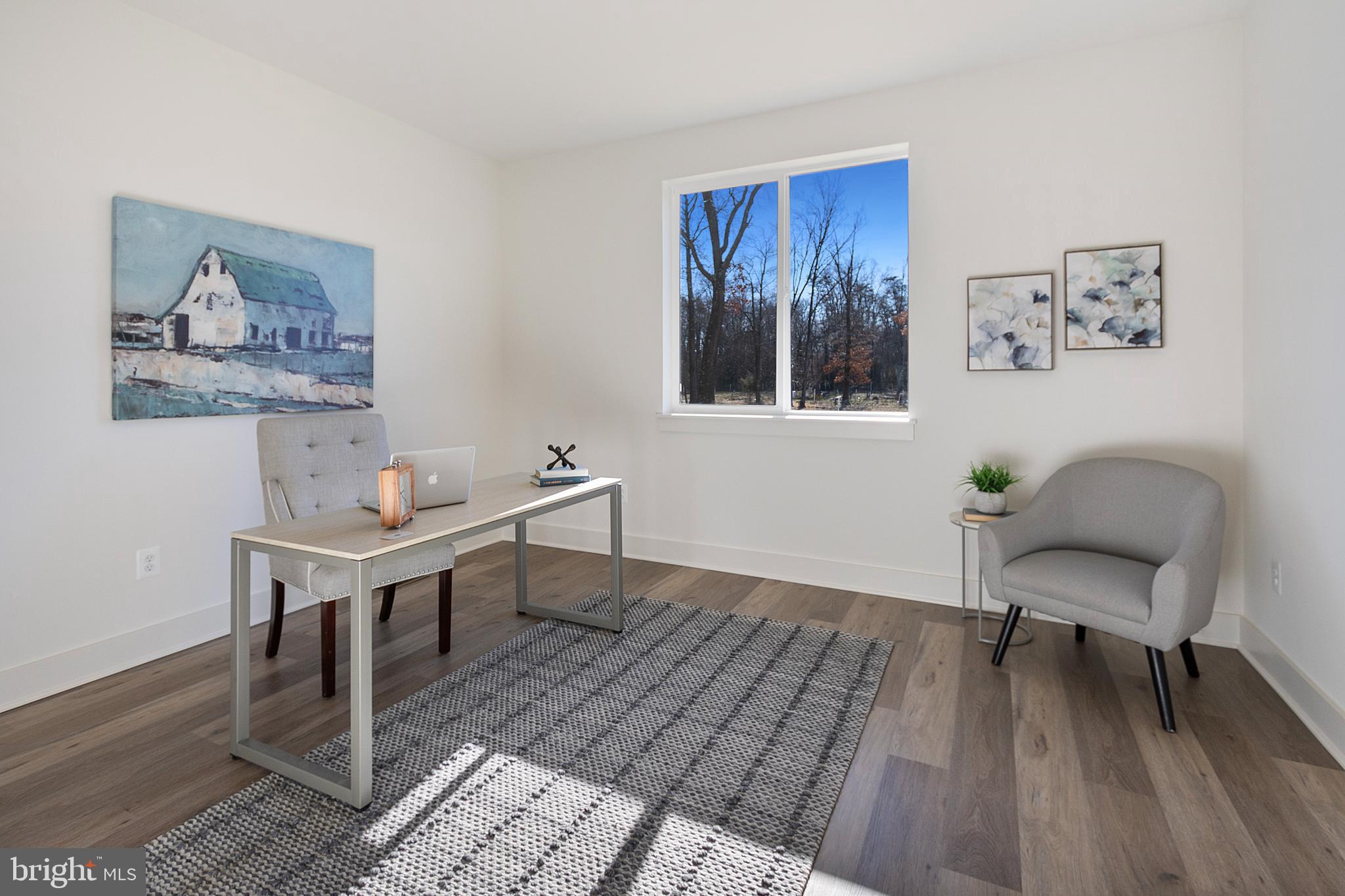 1333 German Driveway Hanover, MD 21076 - Photo 20 of 56 a view of a workspace with furniture and wooden floor