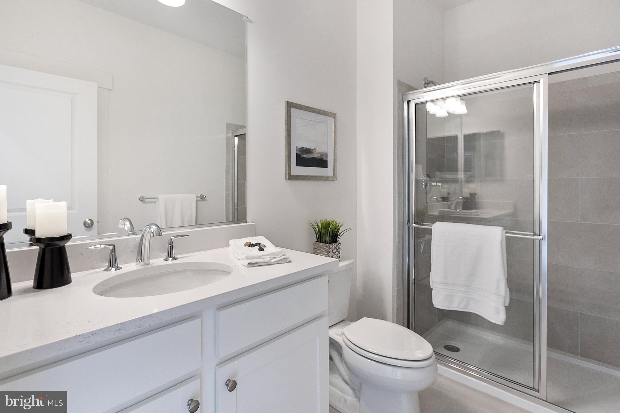 1333 German Driveway Hanover, MD 21076 - Photo 21 of 56 a bathroom with a toilet sink and mirror