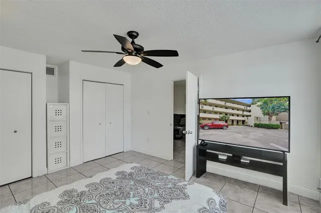 a room with furniture and a rug