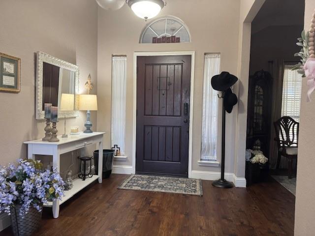 3005 Chaha Road Rowlett, TX 75088 - Photo 3 of 27 a view of an entryway with wooden floor